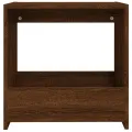 Table d'appoint Chêne marron 50x26x50 cm Bois d'ingénierie