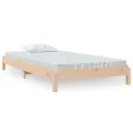 Lit empilable 75x190 cm Bois de pin massif