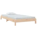 Lit empilable 75x190 cm Bois de pin massif