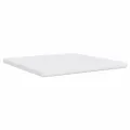 Matelas en mousse blanc 200x200 cm 7 zones dureté 20 ILD
