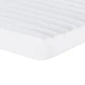 Matelas en mousse blanc 200x200 cm 7 zones dureté 20 ILD