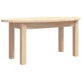 Table basse 80x40x35 cm Bois massif de pin