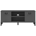 Banc à chaussures VIKEN 106x35x45 cm bois massif de pin