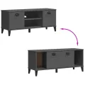 Banc à chaussures VIKEN 106x35x45 cm bois massif de pin