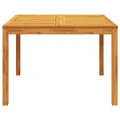 Table à manger de jardin 110x110x75 cm bois d'acacia massif