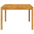 Table à manger de jardin 110x110x75 cm bois d'acacia massif