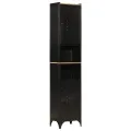 Ensemble de meubles salle de bain 4 pcs fer et bois de manguier