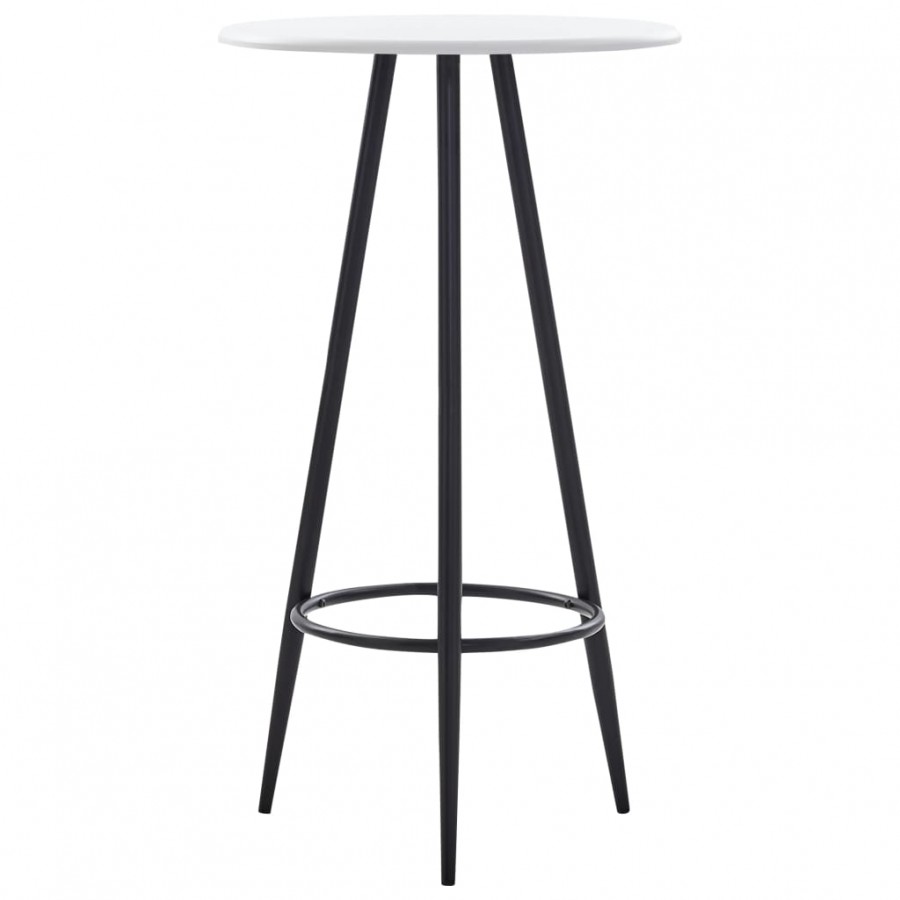 Table de bar Blanc 60 x 107,5 cm MDF