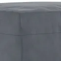 Ensemble de canapés 3 pcs avec coussins gris foncé velours