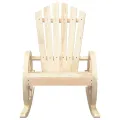 Chaises à bascule Adirondack 2 pcs bois de sapin massif