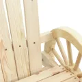 Chaises à bascule Adirondack 2 pcs bois de sapin massif