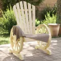 Chaises de jardin Adirondack 4 pcs bois de sapin massif