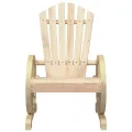 Chaises de jardin Adirondack 4 pcs bois de sapin massif