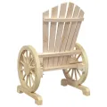 Chaises de jardin Adirondack 4 pcs bois de sapin massif