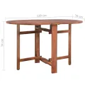 Table de jardin 120 x 70 x 74 cm Bois d'acacia massif
