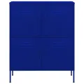 Armoire de rangement Bleu marine 80x35x101,5 cm Acier