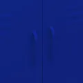 Armoire de rangement Bleu marine 80x35x101,5 cm Acier
