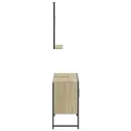 Ensemble d'armoires de salle de bain 2 pcs chêne sonoma