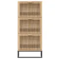 Armoire à chaussures 52x25x120 cm bois d'ingénierie
