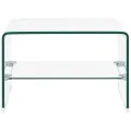 Table basse Clair 50 x 45 x 33 cm Verre trempé