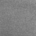 Chaise à bascule avec tabouret Gris clair Tissu