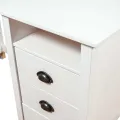 Bureau Hill Blanc 150x50x74 cm Bois de pin solide