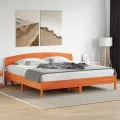 Tête de lit cire marron 200 cm bois massif de pin