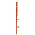 Tête de lit cire marron 200 cm bois massif de pin