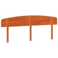Tête de lit cire marron 200 cm bois massif de pin