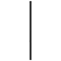 Tête de lit métal noir 150 cm