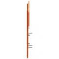 Tête de lit cire marron 160 cm bois massif de pin