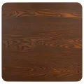 Table de bistro Marron foncé 60x60 cm MDF