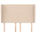 Tête de lit avec oreilles Cappuccino 147x23x118/128 cm