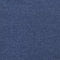Tête de lit avec oreilles Bleu 183x23x78/88 cm Tissu