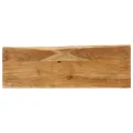 Banc avec bord vivant 105 cm bois d'acacia massif