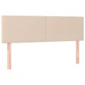 cadre de lit avec matelas Cappuccino 140x190 cm