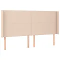 cadre de lit matelas LED Cappuccino 200x200 cm