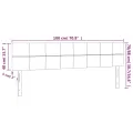 Têtes de lit 2 pcs Vert foncé 90x5x78/88 cm Velours