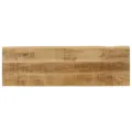 Banc avec bord vivant 105 cm bois de manguier massif