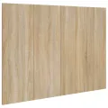 Tête de lit Chêne sonoma 120x1,5x80 cm Bois d'ingénierie