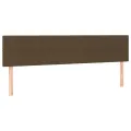 cadre de lit avec matelas Marron foncé 200x200 cm