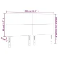 Têtes de lit 4 pcs Vert foncé 100x5x78/88 cm Velours
