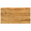 Tables gigognes 3 pcs avec bord vivant bois massif d'acacia