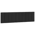 Cadre de lit avec lumières LED noir 180x200 cm velours