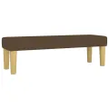 cadre de lit avec matelas Marron foncé 200x200 cm
