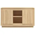 Buffet chêne sonoma 102x35x60 cm bois d'ingénierie