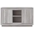 Buffet sonoma gris 102x35x60 cm bois d'ingénierie