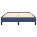 Cadre de lit Bleu 120 x 200 cm Tissu
