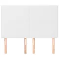 Têtes de lit 4 pcs Blanc 72x5x78/88 cm Similicuir