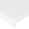Têtes de lit 2 pcs Blanc 72x5x78/88 cm Similicuir